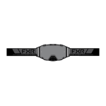 FXR Crossbril Maverick - Zwart OPS - Smoke Lens