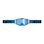 FXR Crossbril Pilot - Blauw - Spiegel Lens