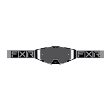 FXR Crossbril Pilot - Steel - Smoke Lens
