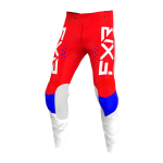 FXR Crossbroek 2022 Clutch Pro - Rood / Royal Blauw / Wit