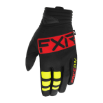 FXR Crosshandschoenen 2022 Prime - Zwart / Nuke Rood
