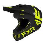FXR Crosshelm 2022 Clutch CX - Zwart / HiVis