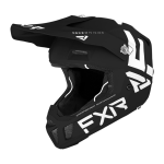 FXR Crosshelm 2022 Clutch CX - Zwart / Wit