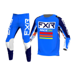 FXR Crosskleding 2022 Clutch Pro - Cobalt Blauw / Wit / Navy