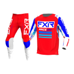FXR Crosskleding 2022 Clutch Pro - Rood / Royal Blauw / Wit