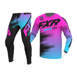 FXR Crosskleding 2022 Clutch - Roze / Sky Blauw / Zwart