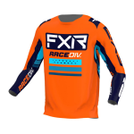 FXR Kinder Cross Shirt 2022 Clutch Pro - Oranje / Midnight