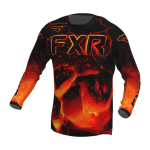 FXR Kinder Cross Shirt 2022 Podium - Magma