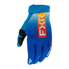 FXR Kinder Crosshandschoenen Reflex - Blauw / Tangerine