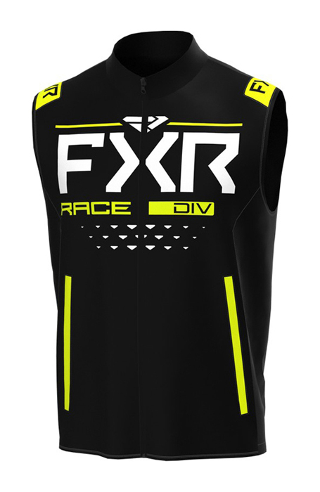 FXR 2023 Crosskleding : FXR MX Vest RR - Zwart / HiVis