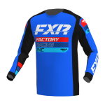 FXR Cross Shirt 2023 Clutch - Zwart / Blauw / Rood