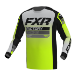 FXR Cross Shirt 2023 Clutch - Zwart / Grijs / HiVis