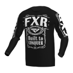 FXR Cross Shirt 2023 Clutch - Zwart / Wit
