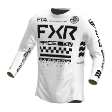 FXR Cross Shirt Podium Gladiator - Wit