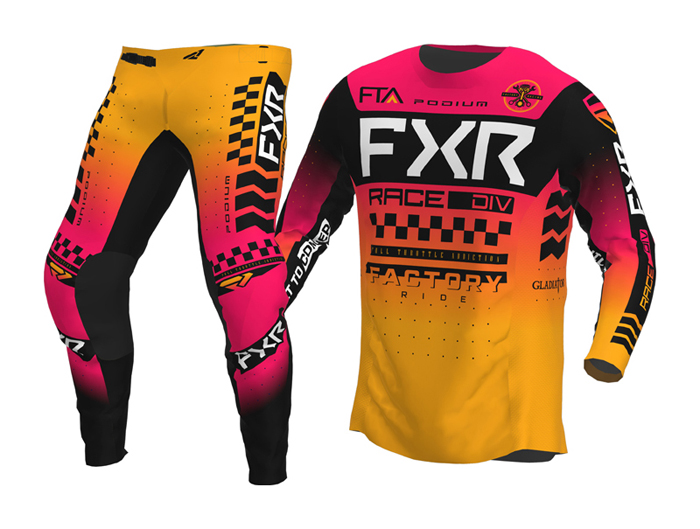 FXR, ATLAS, EKS & FIST FXR PODIUM - Pantalón moto hombre acid inferno -  Private Sport Shop
