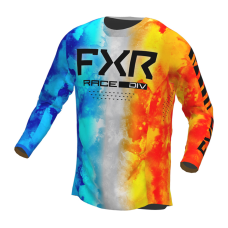 FXR Kinder Cross Shirt 2023 Podium - Fire & Ice