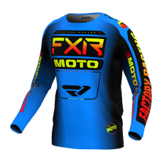 FXR Cross Shirt 2024 Clutch - Blauw / Inferno