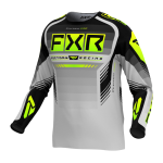 FXR Cross Shirt 2024 Clutch Pro - Grijs / HiVis