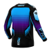 FXR Cross Shirt 2024 Clutch Pro - Zwart / Paars / Blauw
