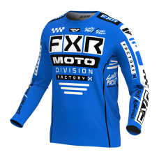 FXR Cross Shirt 2024 Podium Gladiator - Blauw / Zwart