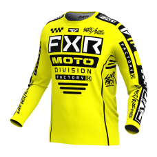 FXR Cross Shirt 2024 Podium Gladiator - Geel / Zwart