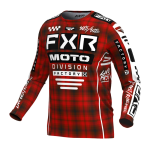 FXR Cross Shirt 2024 Podium Gladiator - Rood Plaid