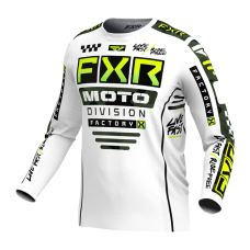 FXR Cross Shirt 2024 Podium Gladiator - Wit / Camo