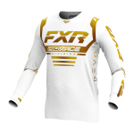 FXR Cross Shirt 2024 Revo - Wit / Goud