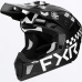 FXR Crosshelm Clutch Gladiator - Zwart / Wit