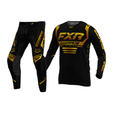 FXR Youth Motocross Gear 2024 Revo - Black / Gold