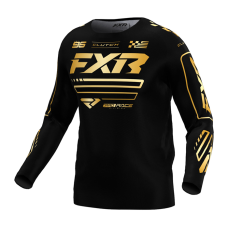 FXR Cross Shirt 2025 Clutch - Zwart / Goud
