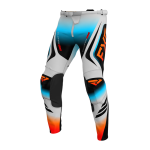 FXR Crossbroek 2025 Clutch Pro - Grijs / Sky / Oranje