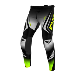 FXR Crossbroek 2025 Clutch Pro - Zwart / Grijs / HiVis