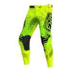 FXR Crossbroek 2025 Podium - HiVis / Lime / Zwart