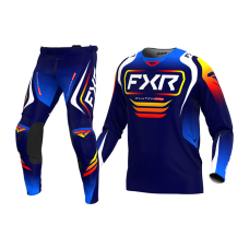 FXR Motocross Gear 2025 Clutch Pro - Navy / Inferno