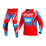 FXR Crosskleding 2025 Clutch Pro - Rood / Wit / Cyan