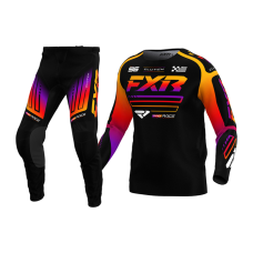 FXR Motocross Gear 2025 Clutch - Black / Spectrum