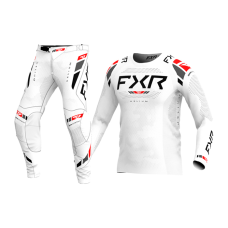 FXR Motocross Gear 2025 Helium - Whiteout