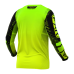 FXR Kinder Cross Shirt 2025 Podium - HiVis / Lime / Zwart