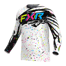 FXR Youth Motocross Jersey 2025 Podium - Jawbreaker