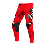 FXR Kinder Crossbroek 2025 Podium - Rood / Zwart
