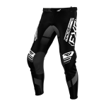 FXR Kinder Crossbroek 2025 Podium - Zwart / Wit