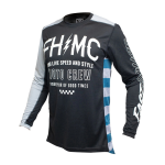 Fasthouse Cross Shirt 2021 Grindhouse Cypher - Zwart / Zilver