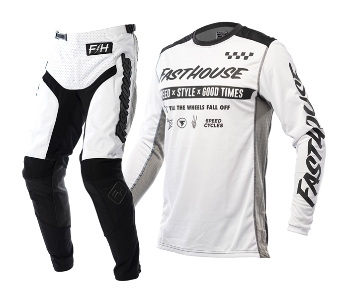 puzzel vervolging Haarzelf Fasthouse 2022 Crosskleding : Fasthouse Motocross Gear 2021 Grindhouse  Domingo - White