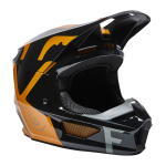 Fox Crosshelm 2022 V1 Skew - Zwart / Goud
