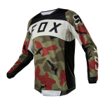 Fox Cross Shirt 2022 180 Bnkr - Groen Camo