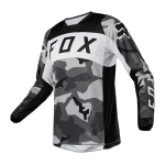 Fox Cross Shirt 2022 180 Bnkr - Zwart Camo