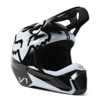 Fox Crosshelm 2023 V1 Leed - Zwart / Wit