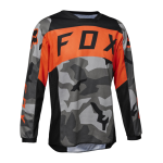 Fox Kinder Cross Shirt 2023 180 Bnkr - Grijs Camo
