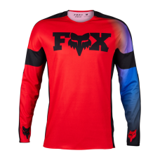 Fox Motocross Jersey 2024 360 Streak - Flo Red